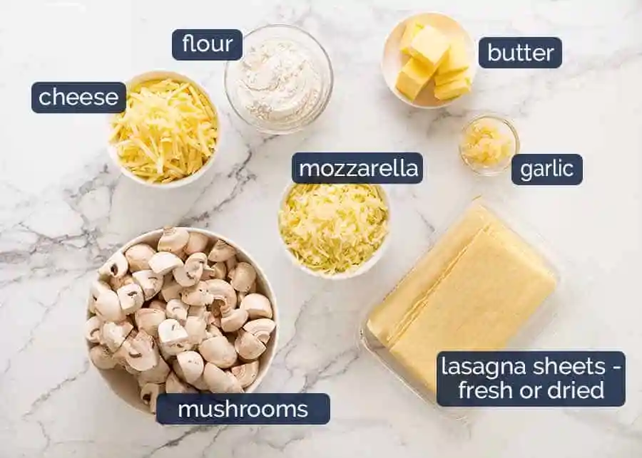 Chicken-Lasagna-ingredients