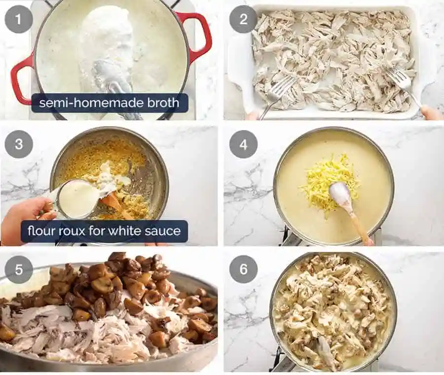 How-to-make-White-Chicken-Lasagna