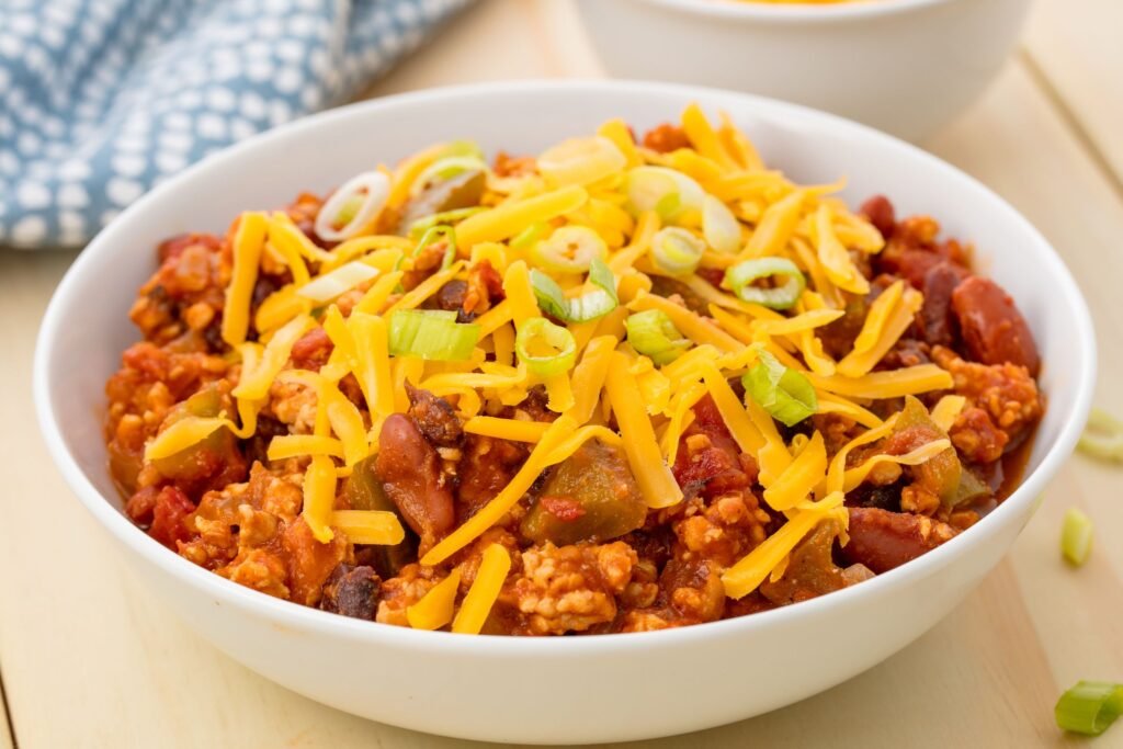 Slow Cooker Turkey Chili