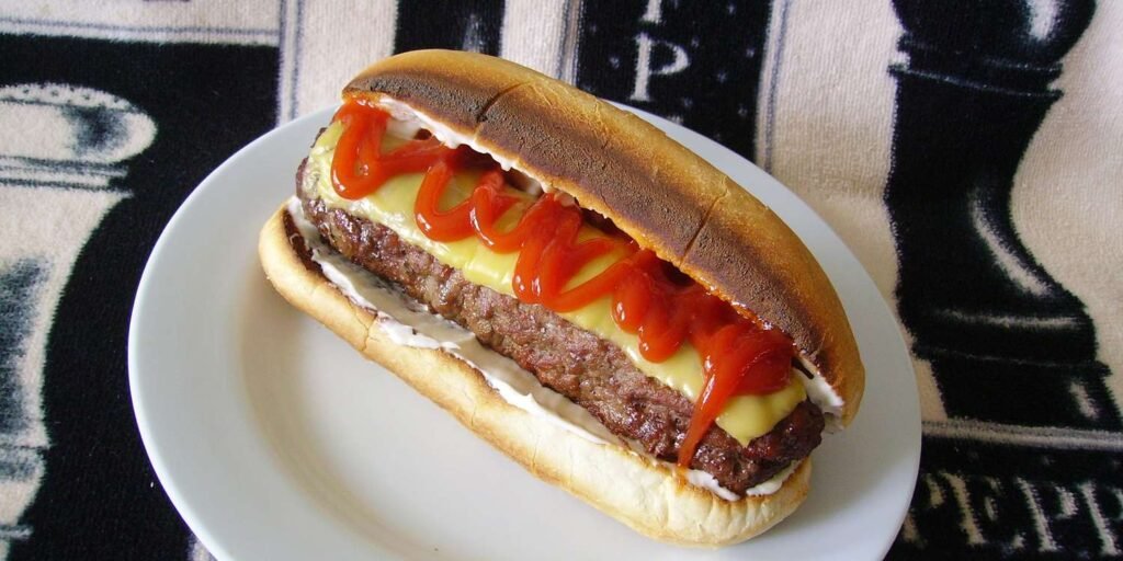 Baked Burger Dogs