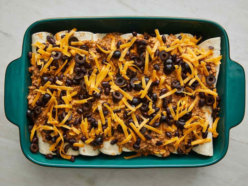 Absolutely Amazing Beef Enchiladas