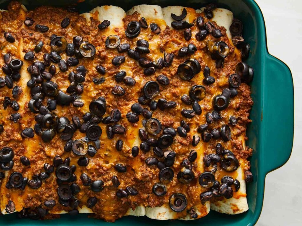 Absolutely Amazing Beef Enchiladas