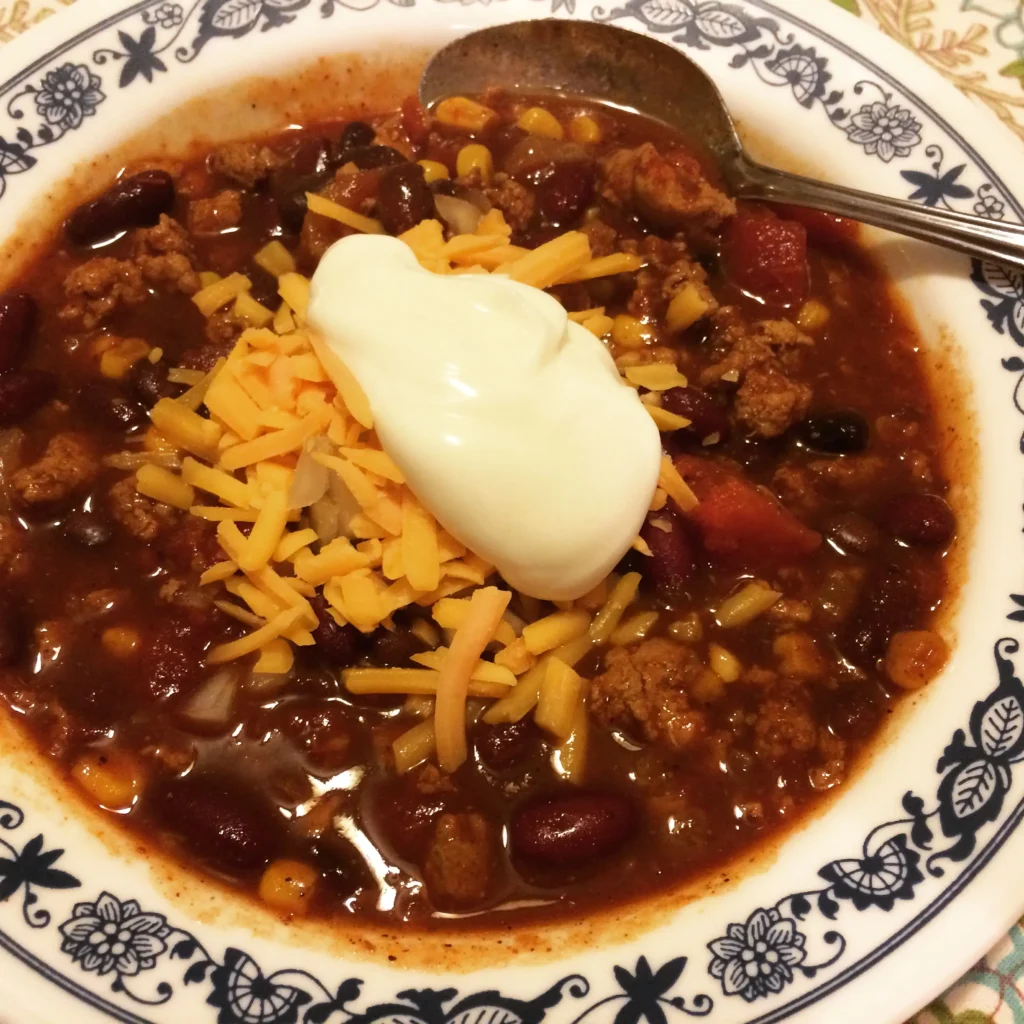 Slow Cooker Turkey Chili