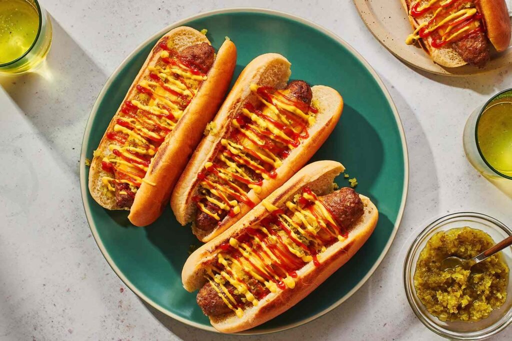 Baked Burger Dogs