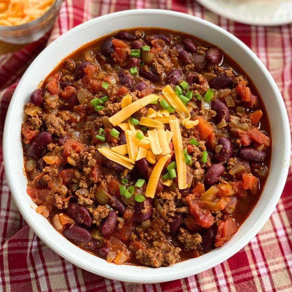 Easy Homemade Chili