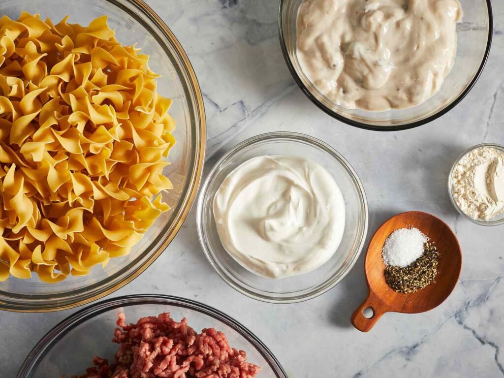 Simple Beef Stroganoff