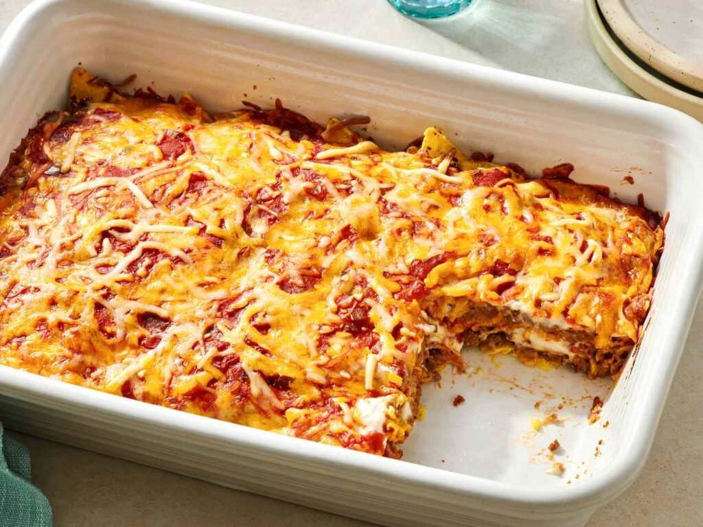 Vegetarian Burrito Casserole