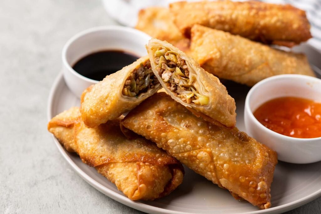 Recipe for Crispy Beef Egg Rolls