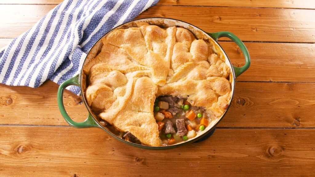 Homemade Beef Pot Pie Recipe