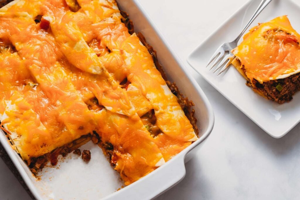 Vegetarian Burrito Casserole