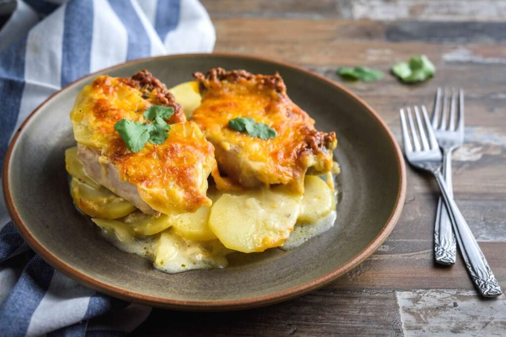 Pork Chop and Potato Casserole