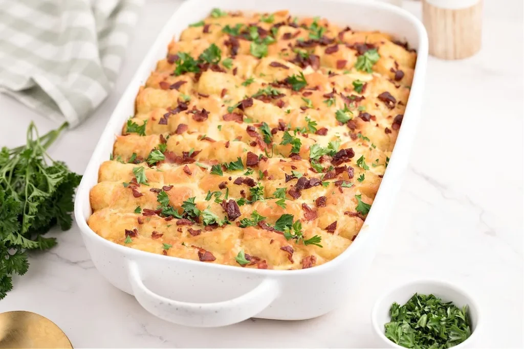 Tater Tot Casserole: A Vegetarian Delight