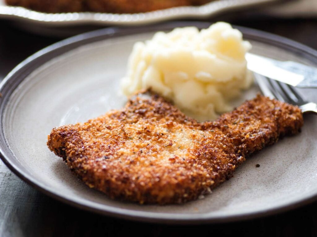 Crispy, Tender Oven-Fried Pork Chops