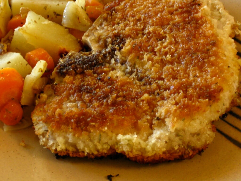 Crispy, Tender Oven-Fried Pork Chops