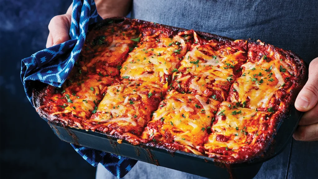 A Spicy Vegetarian Lasagna Extravaganza