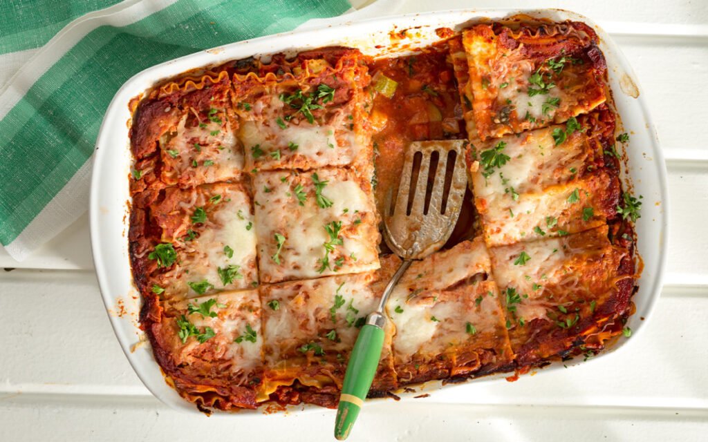 A Spicy Vegetarian Lasagna Extravaganza